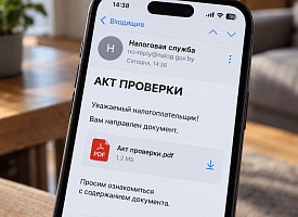 “Открывать крайне опасно”: МНС предупредило о рассылке налоговых “актов проверки” в Беларуси