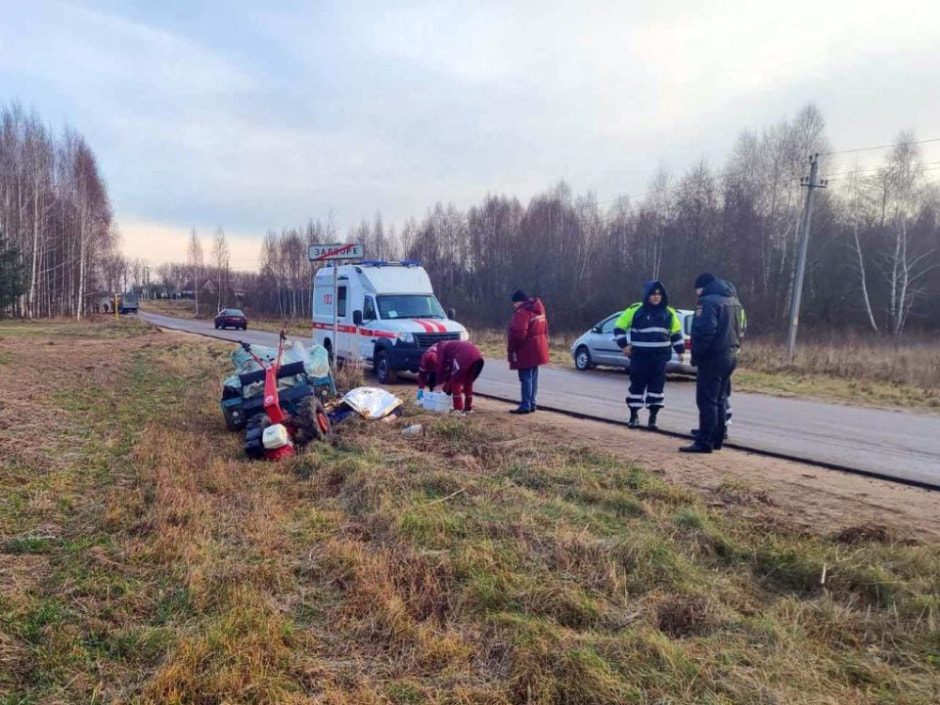 В Столбцовском районе пенсионер погиб под колесами своего же мотоблока.jpg