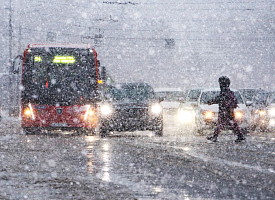 На Беларусь надвигается “активный циклон” со снегопадами. О чём предупредили синоптики?