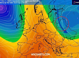 До -5°С и даже ниже. Значительная температурная аномалия заморозит Беларусь в апреле – с тройными осадками