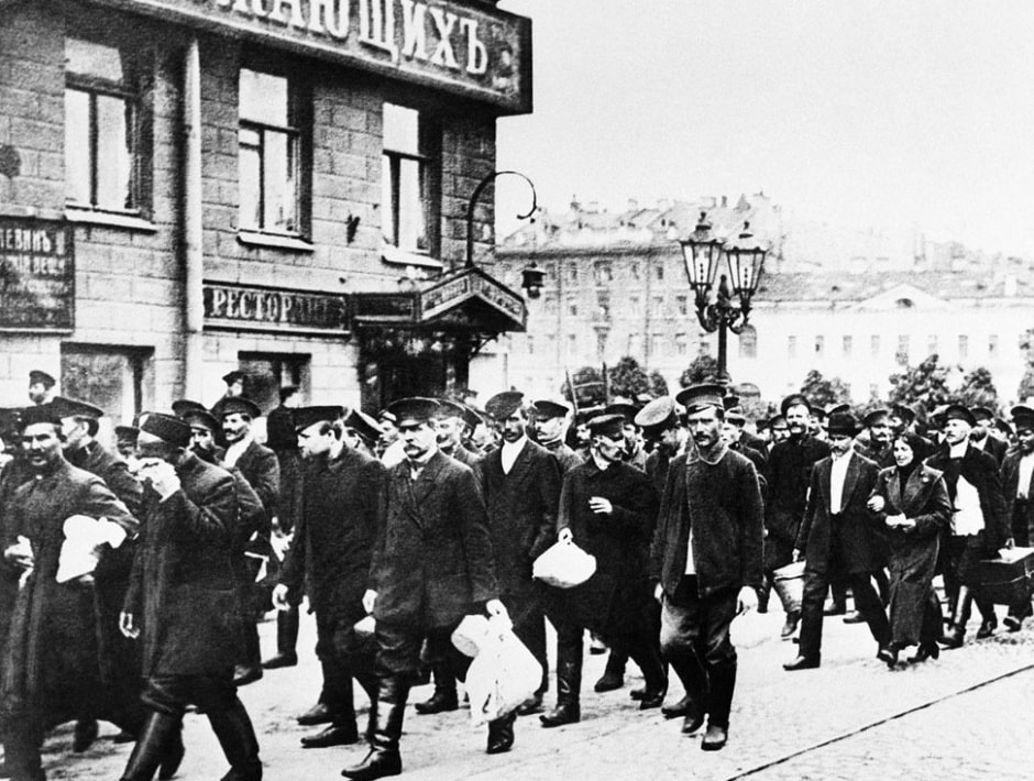 Призыв резервистов в Санкт-Петербурге