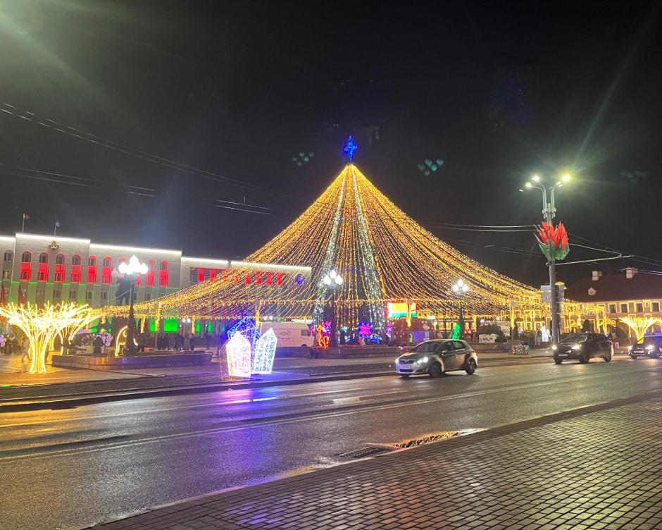 предновогодний Гродно