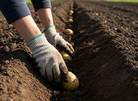 А как же заморозки? В Беларуси начали сажать картошку