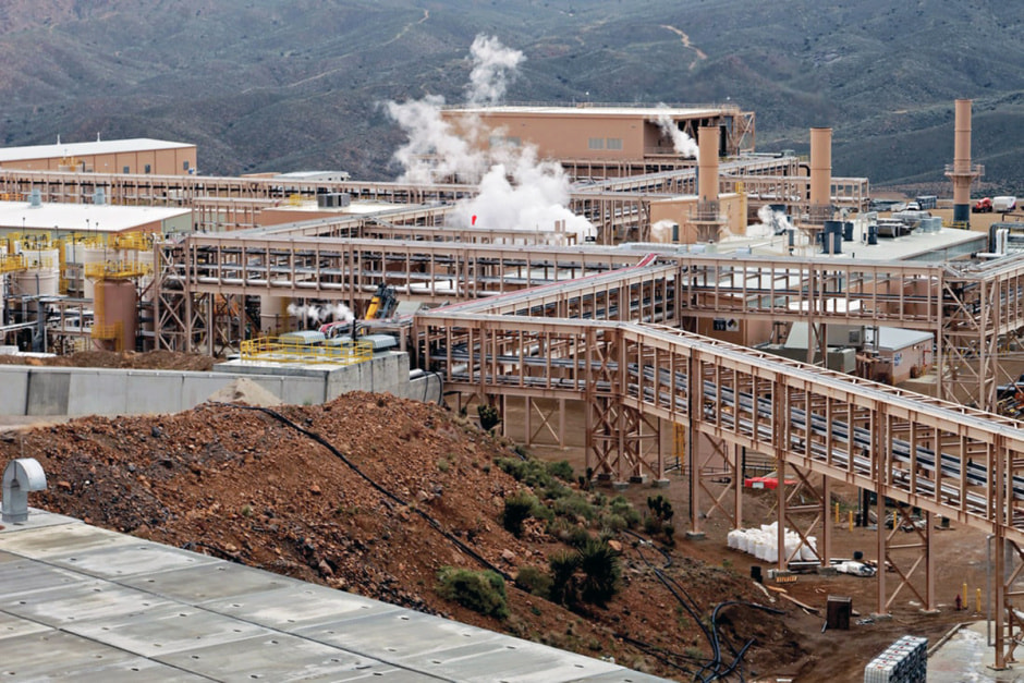 Завод редкоземельных металлов в пустыне Мохаве. Калифорния