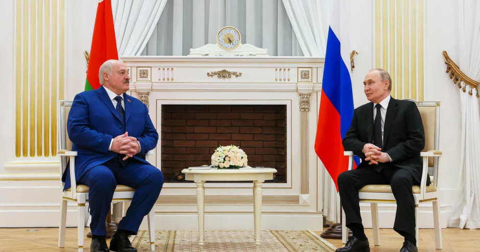 путин и лукашенко