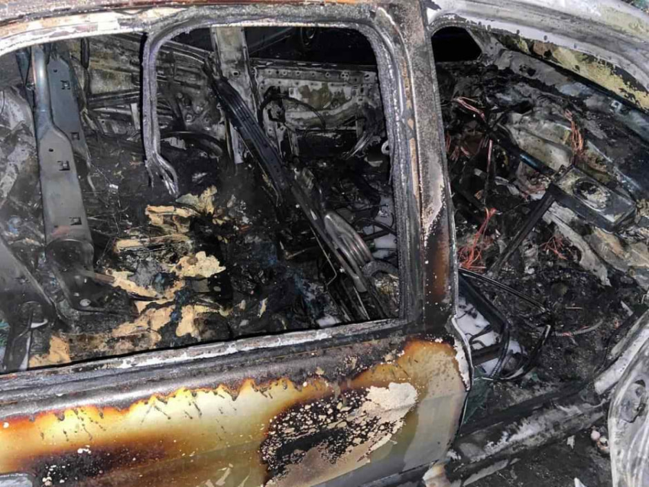 Под Минском загорелся Citroen, в ДТП попали три иномарки (3).jpg