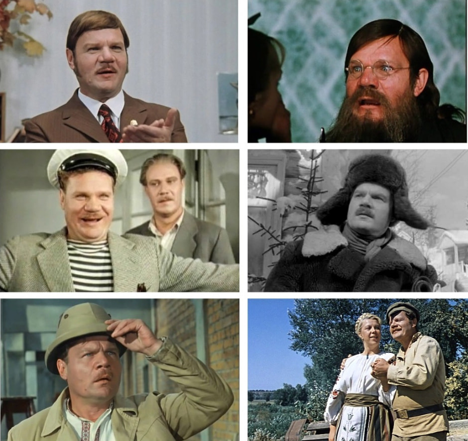 МИхаил Пуговкин и его роли