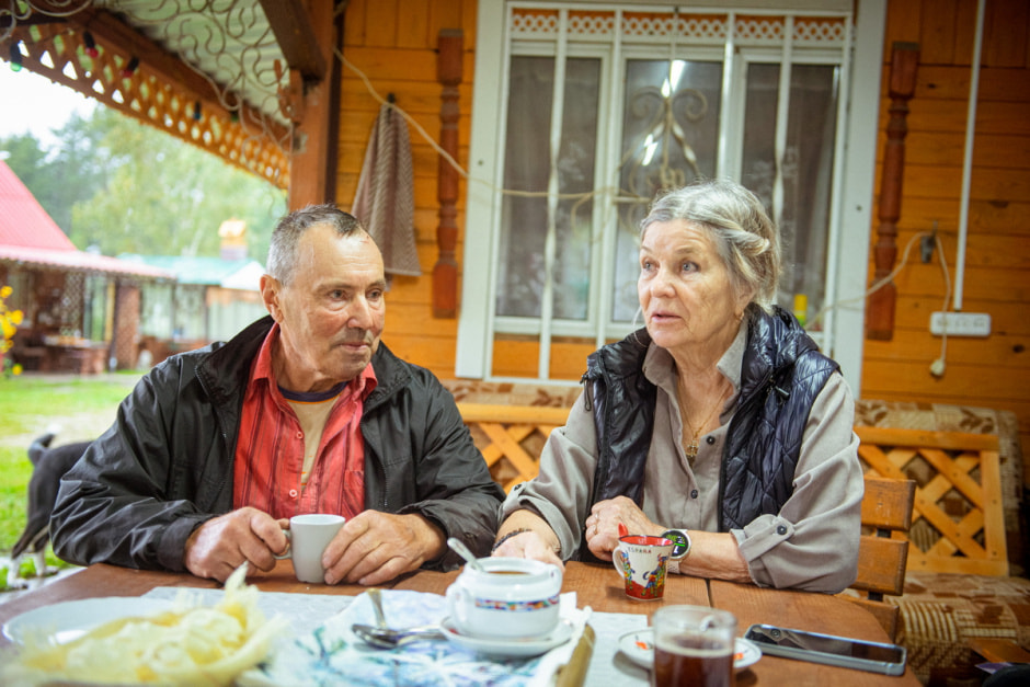 Усадьба в деревне Мельники