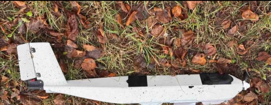 упавший в Гродно беспилотник