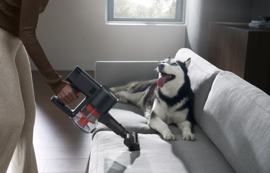 Вертикальный пылесос