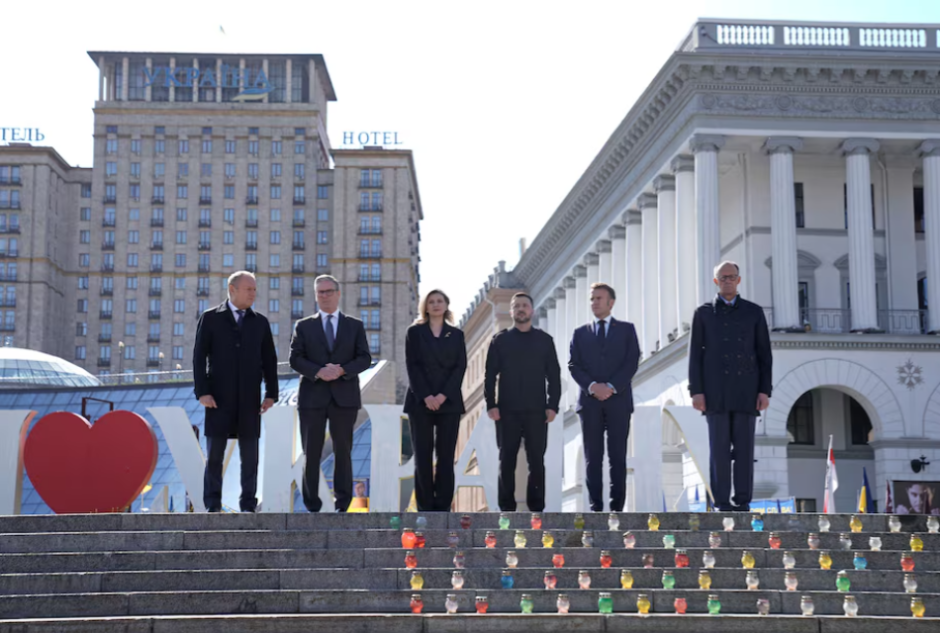 Зеленский и лидеры ЕС и НАТО