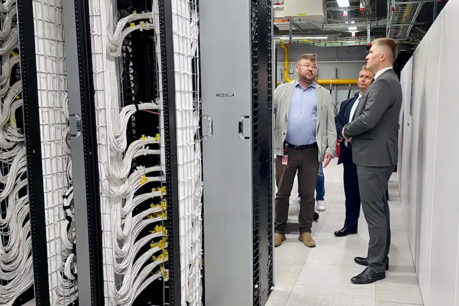 Минстру связи и информатизации показали дата-центр МТС