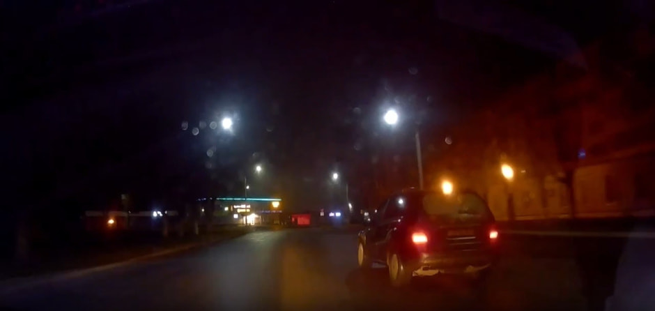 погоня за пьяным водителем в Речице