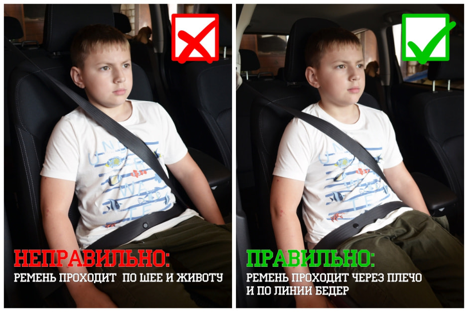 Как правильно пристегнуть ребенка в автомобиле