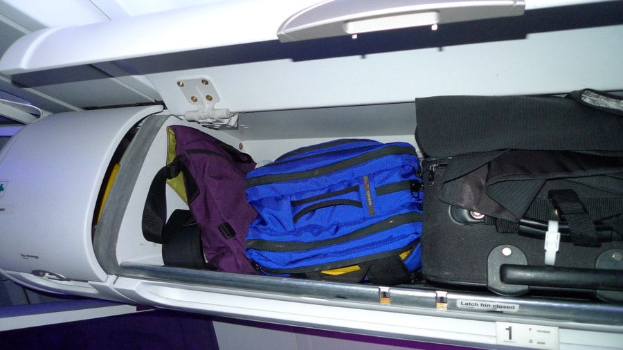 Ручная кладь в самолете