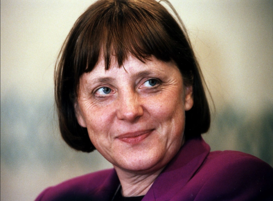 Ангела Меркель март 2000 года