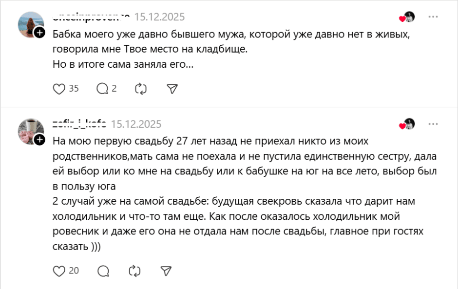 странные родственники