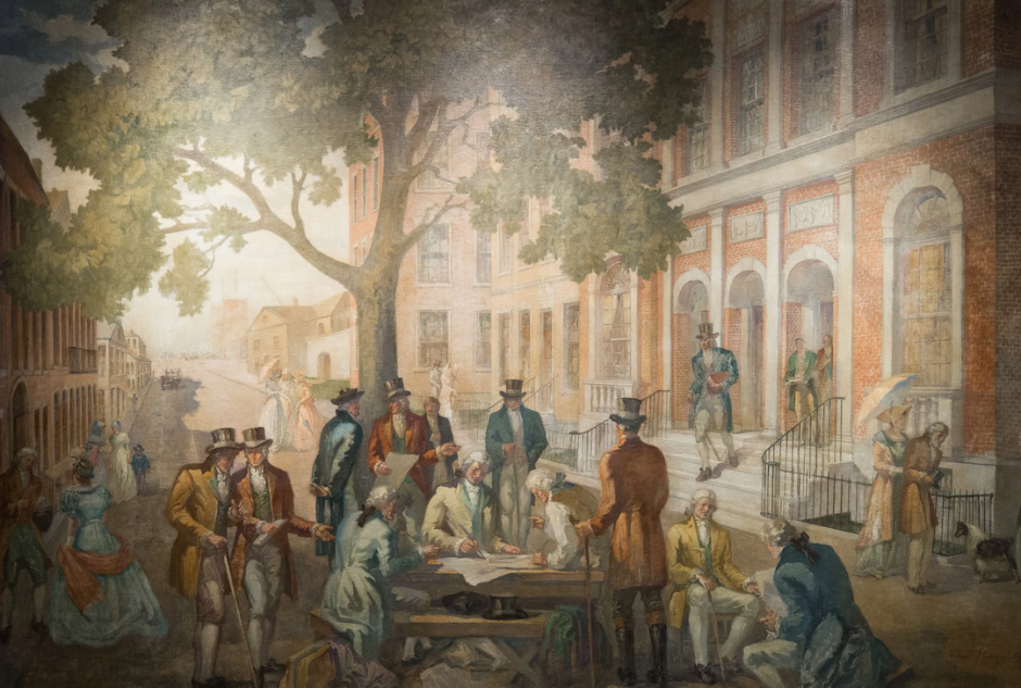 Как 24 брокера под деревом создали Уолл-стрит