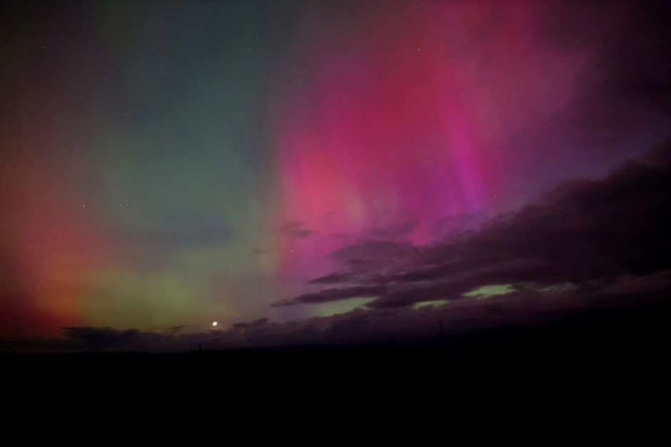 Северное сияние в Лепельском районе1.jpg