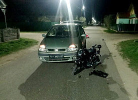 Нетрезвая велосипедистка с 3,1 промилле попала под машину в Минской области