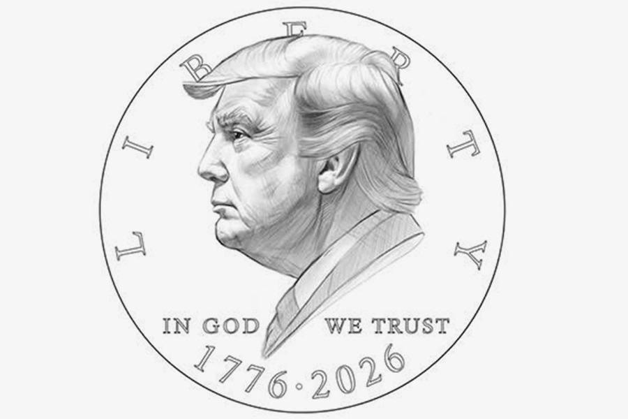 трамп монета