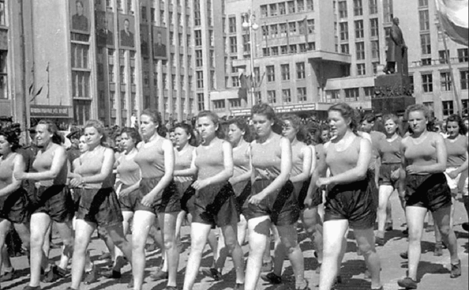 1 мая Минск 1950 год
