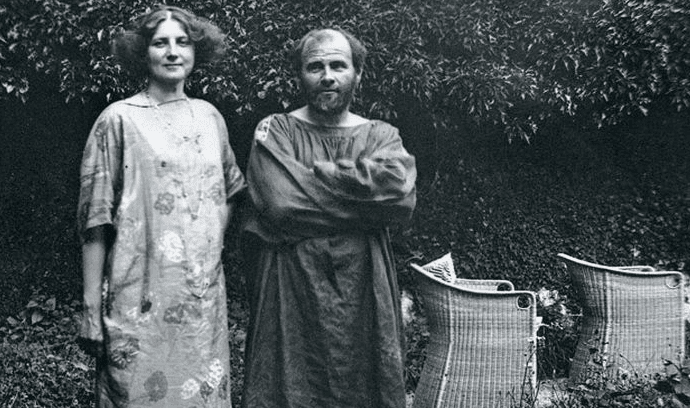 Густав Климт и Эмилия Флёге