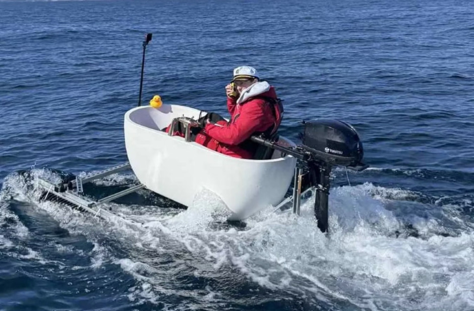 лодка в виде ванны