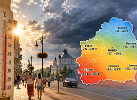 До +33°C на западе: где в Беларуси вернется жара к концу июля