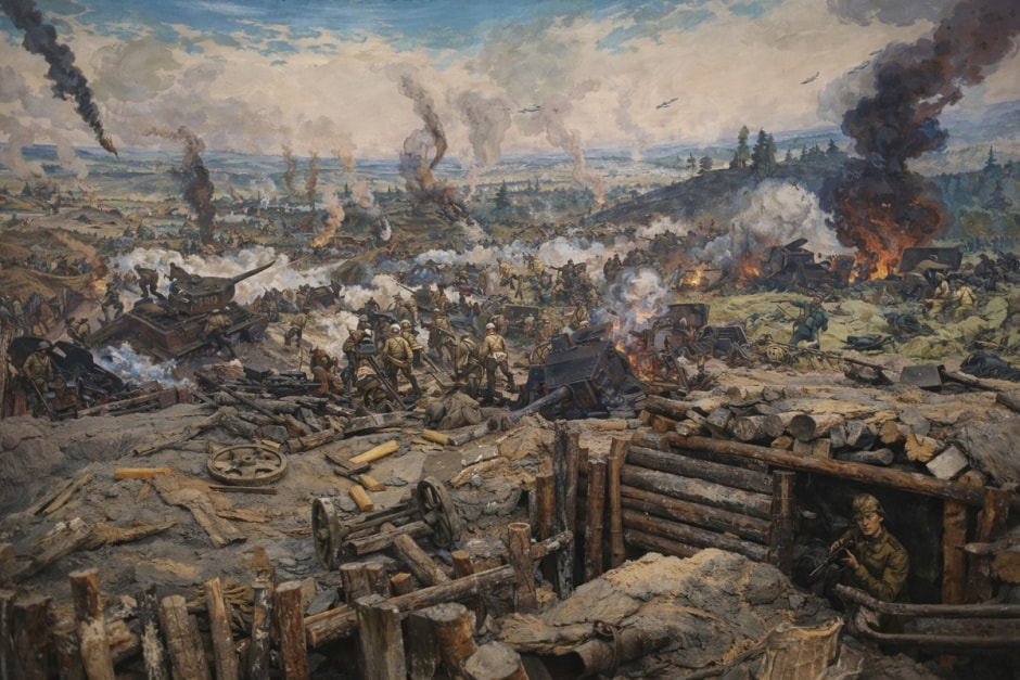 Минский котел, изображение по картине сгенереровано ИИ