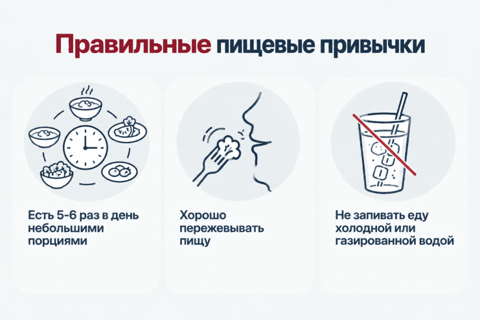 Правильные пищевые привычки