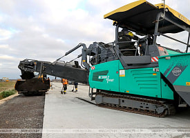 В Гомельской области построят первую бетонную автодорогу: как это выглядит?