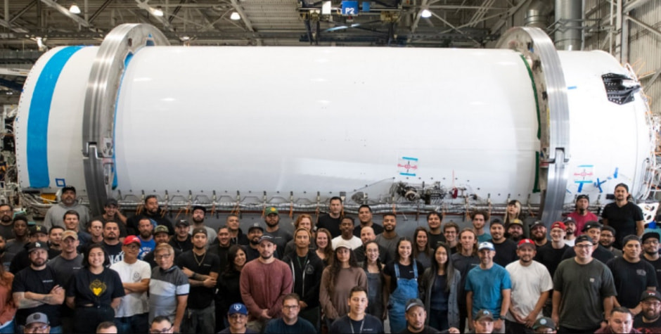 верхняя ступень ракеты Falcon 9