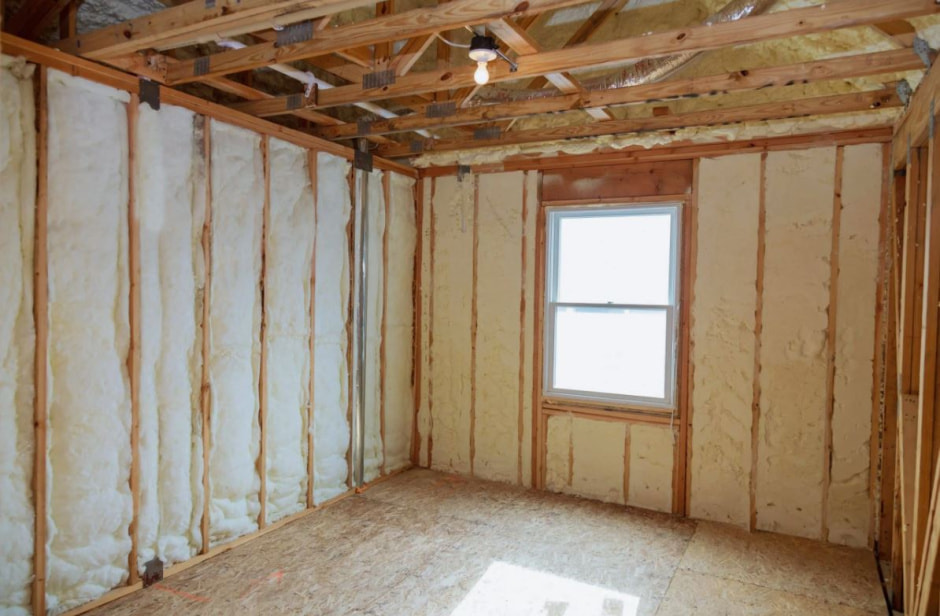 Утепление дома внутри 