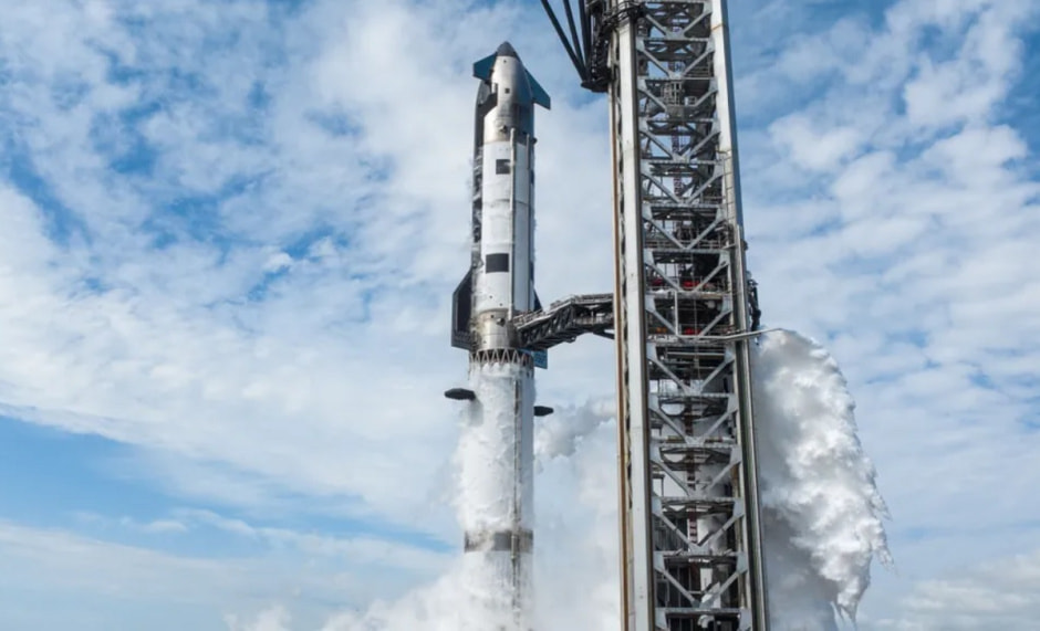 Космический корабль Starship V3 готовится ненадолго оторваться от Земли для захватывающего часового испытательного полета