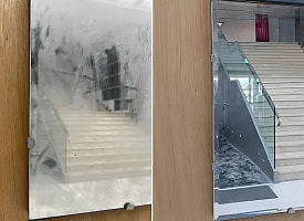 Уборщик протер пыль с зеркала и уничтожил произведение искусства