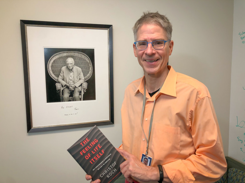 Нейробиолог Криста Кох в лаборатории