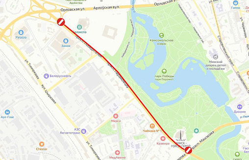 В Минске 10 мая часть центра перекроют и изменится движение наземного транспорта 