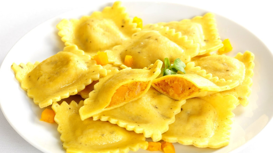 Homemade Butternut Squash Ravioli in a Brown Butter Sage Sauce ...-768461.jpg