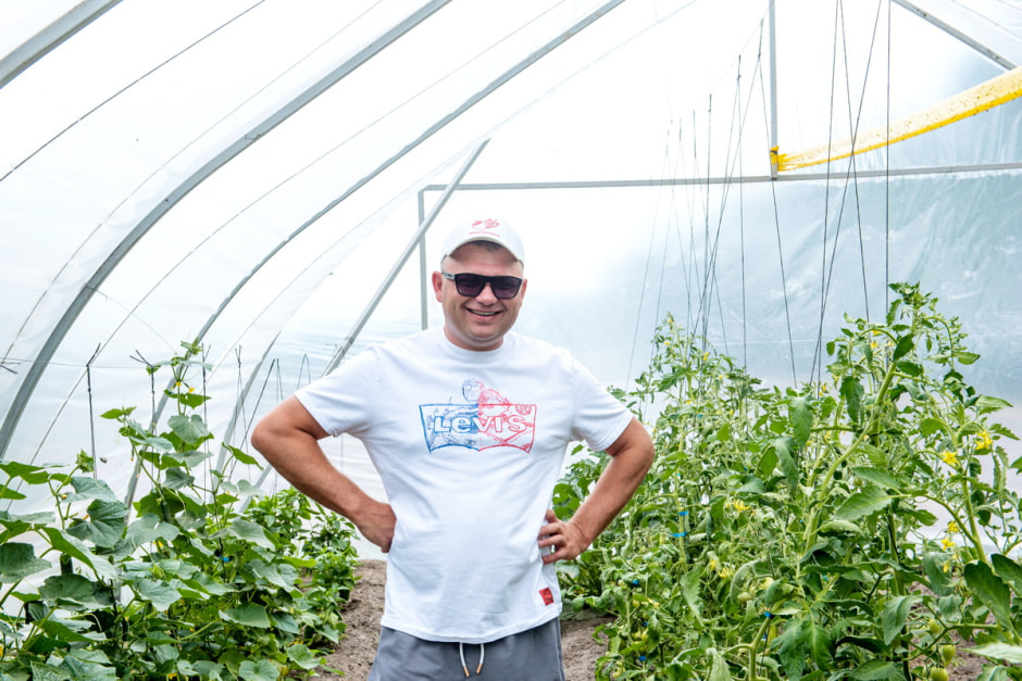 Фермер и малина