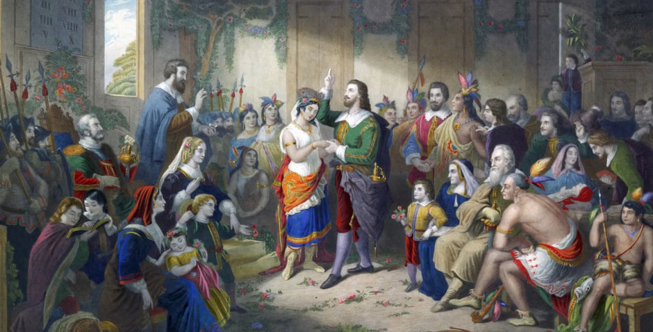 Покахонтас и Джон Рольф Покахонтас и Джон Рольф