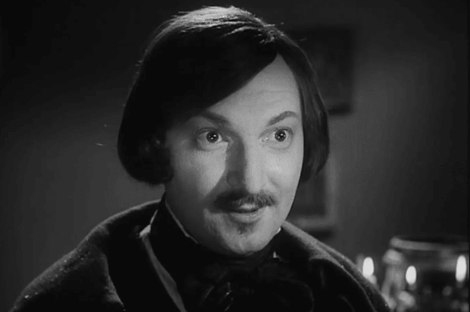 Вицин в роли Гоголя в фильме Белинский.png Вицин в роли Гоголя в фильме Белинский.png