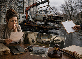 Машину из наследства признали бесхозной. Кто должен платить за эвакуацию и стоянку?