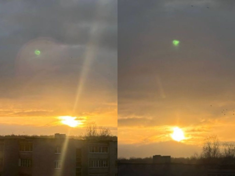 солнце в Молодечно 21 декабря