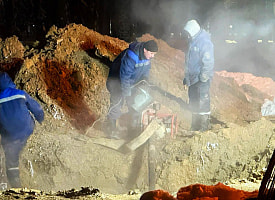 В Жодино десятки людей остались в мороз без отопления – порвало теплотрассу