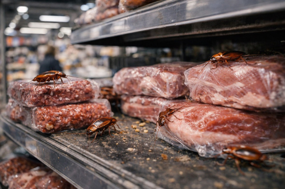 тараканы на продуктах, ИИ