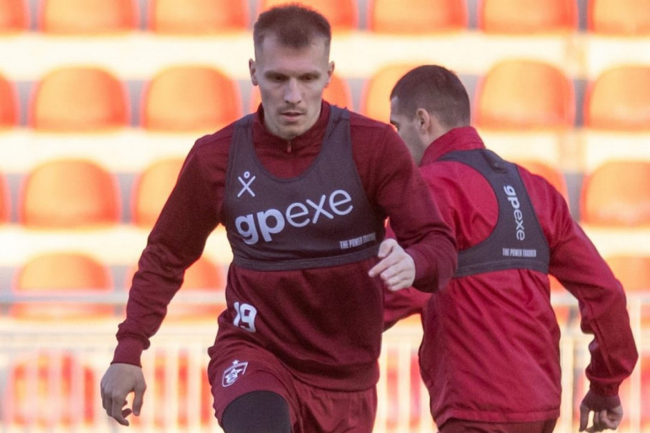 Футболист Дмитрий Подстрелов