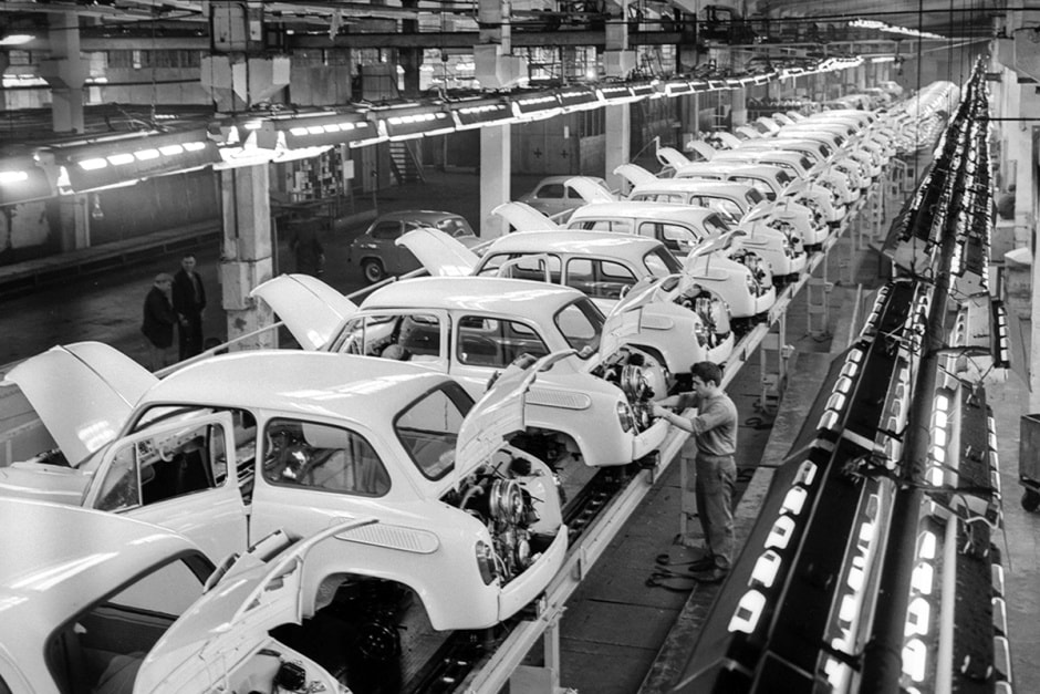 Конвейер где собирали ЗАЗ-965