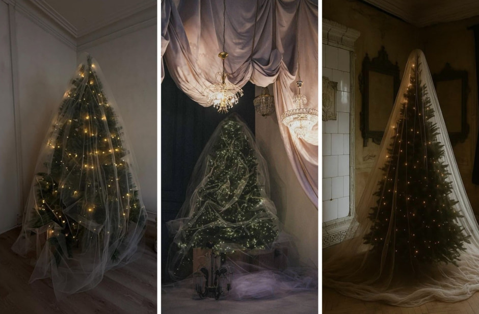 елки-невесты в темном елки-невесты в темном