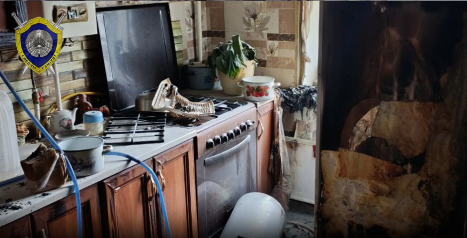 взрыв в квартире в Малорите